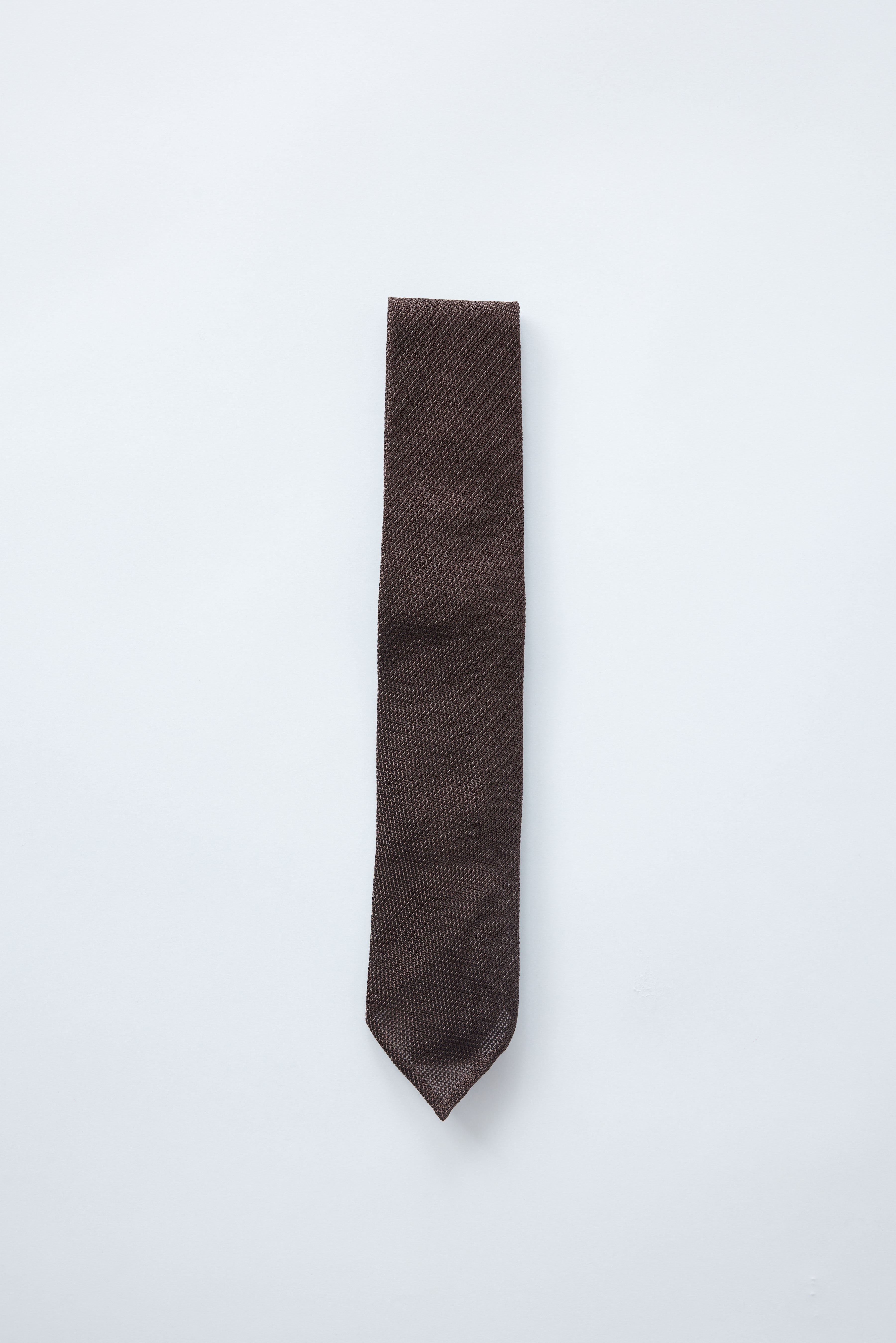 Elk Brown Grenadine Tie - Shepherd's Clothing Inc