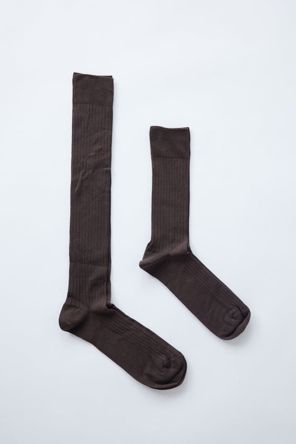 Brown Dress Socks