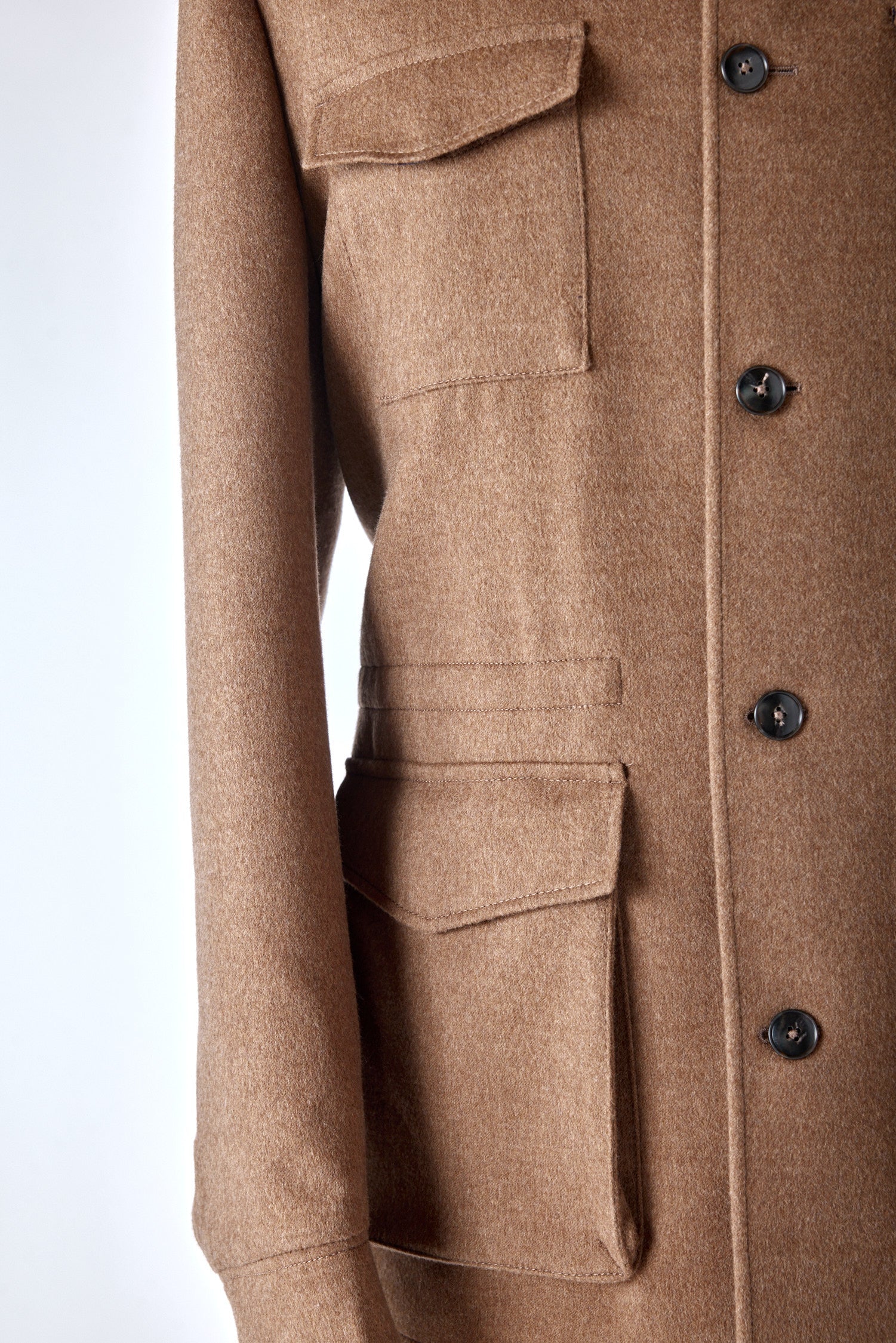 Wool Safari Jacket - Shepherd's Clothing Inc