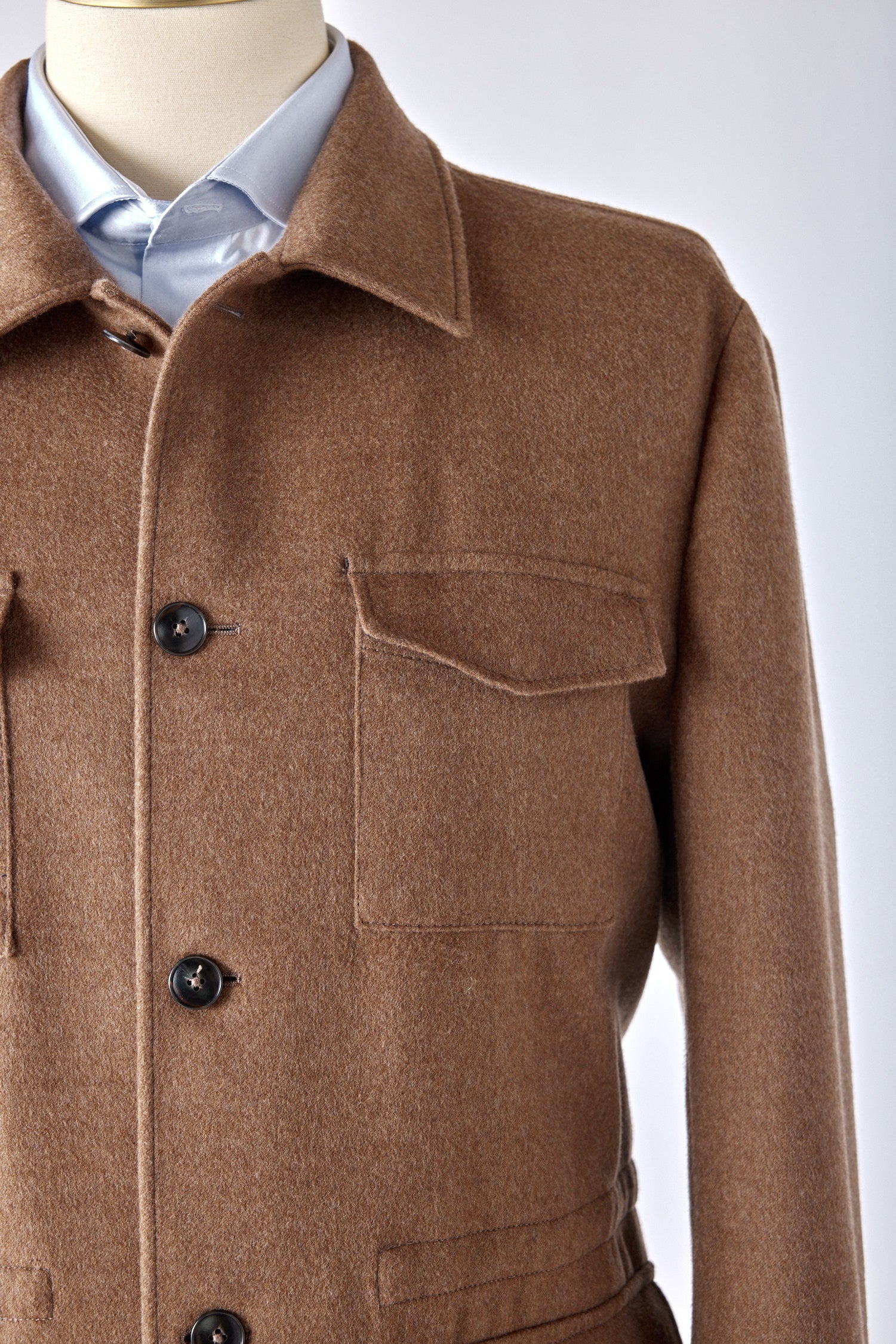 Wool Safari Jacket - Shepherd's Clothing Inc