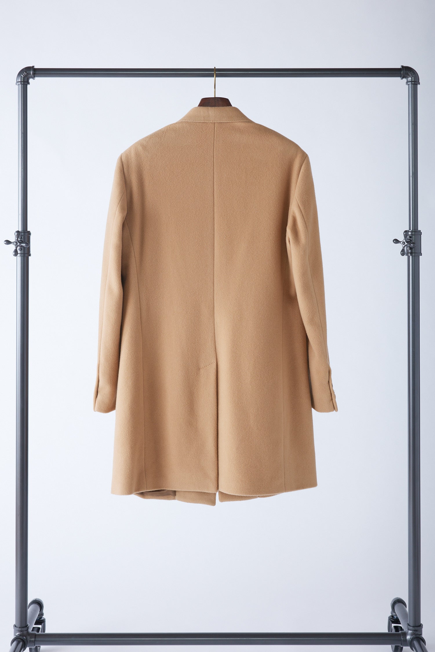 Classic Camel Wool Topcoat - Shepherd's Clothing Inc