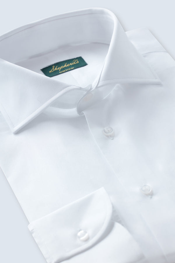 No. 2 White Poplin Shirt