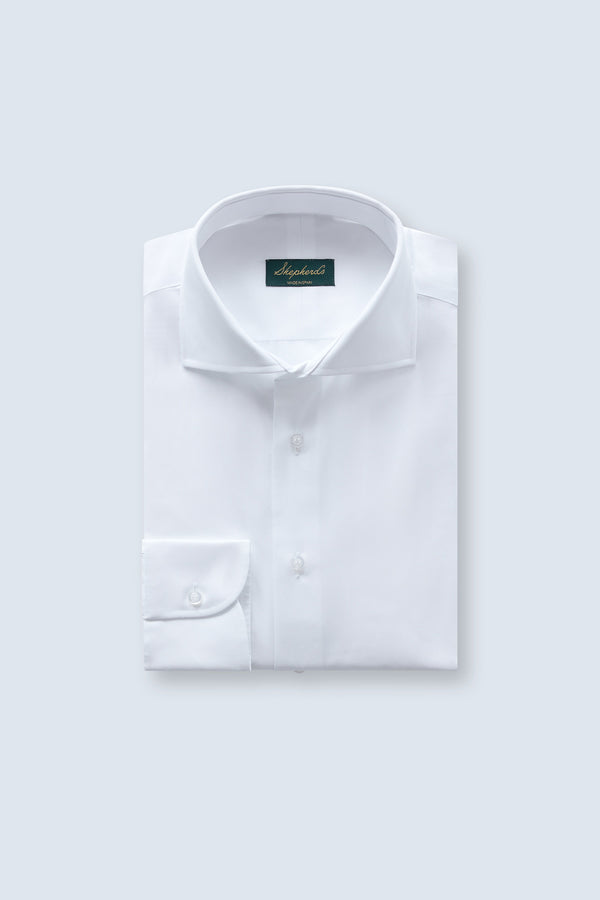 No. 2 White Poplin Shirt