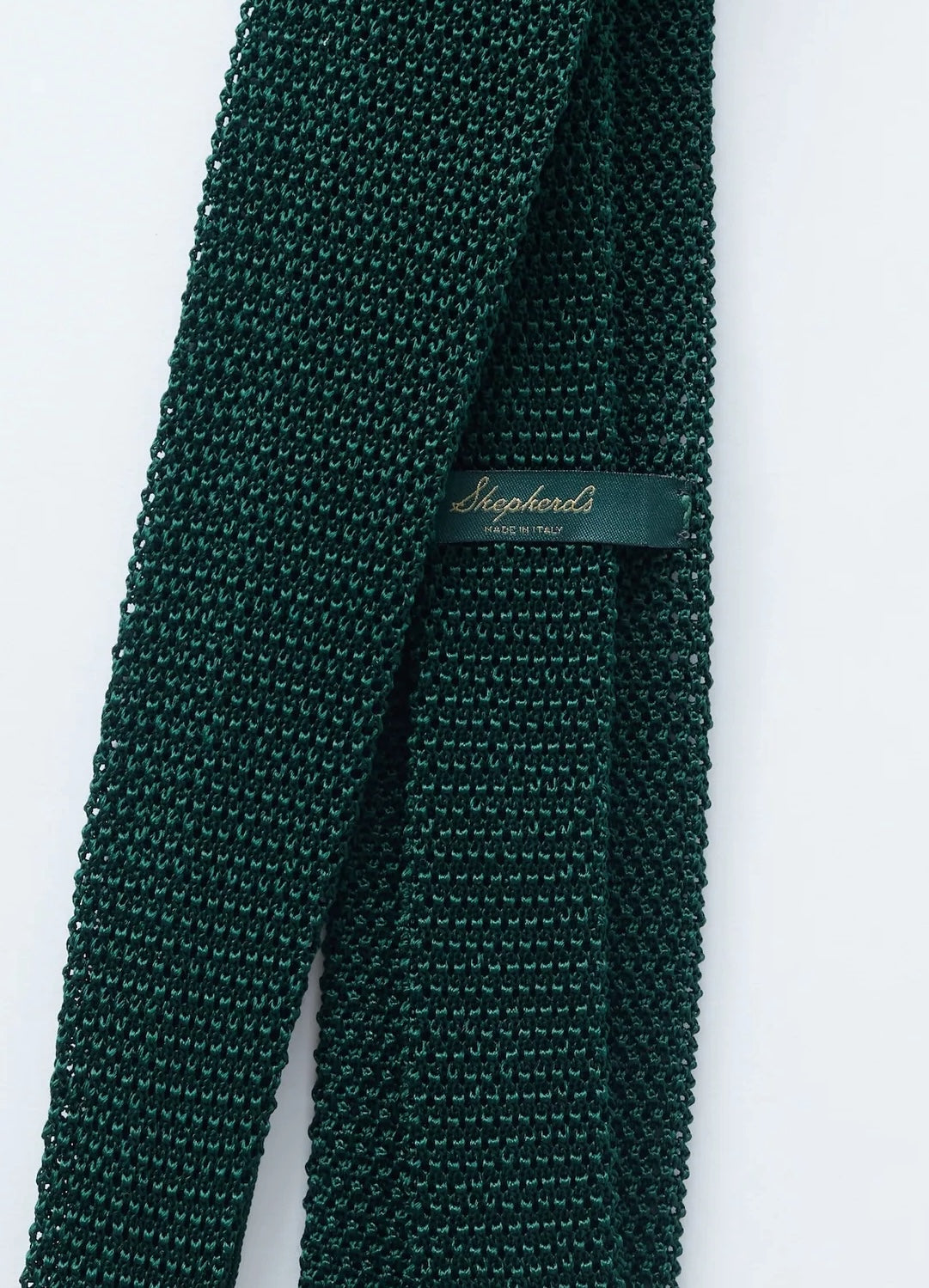 Green Knit Tie - Shepherd's Clothing Inc