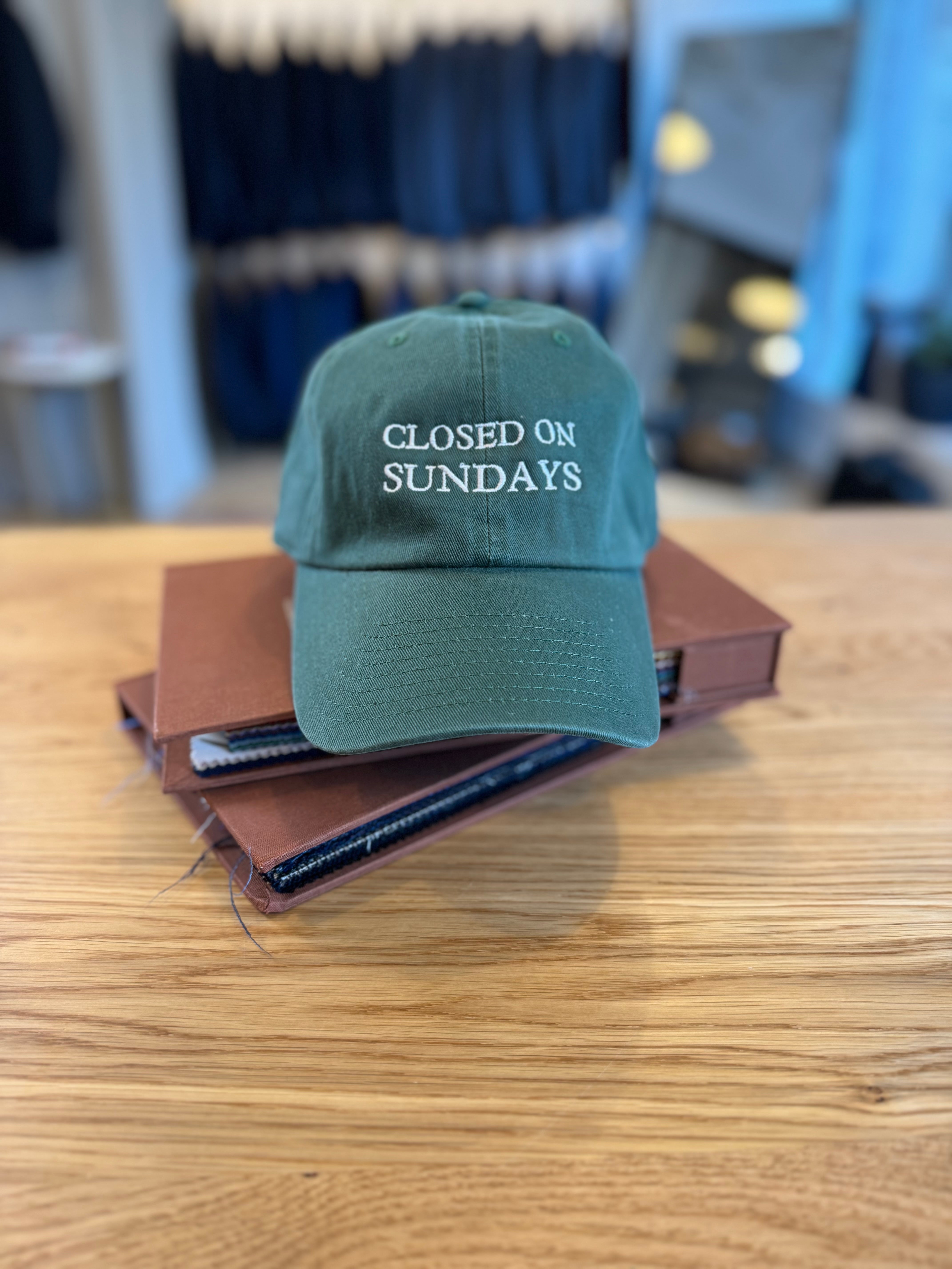 Closed On Sundays Hat - Shepherd's (old)