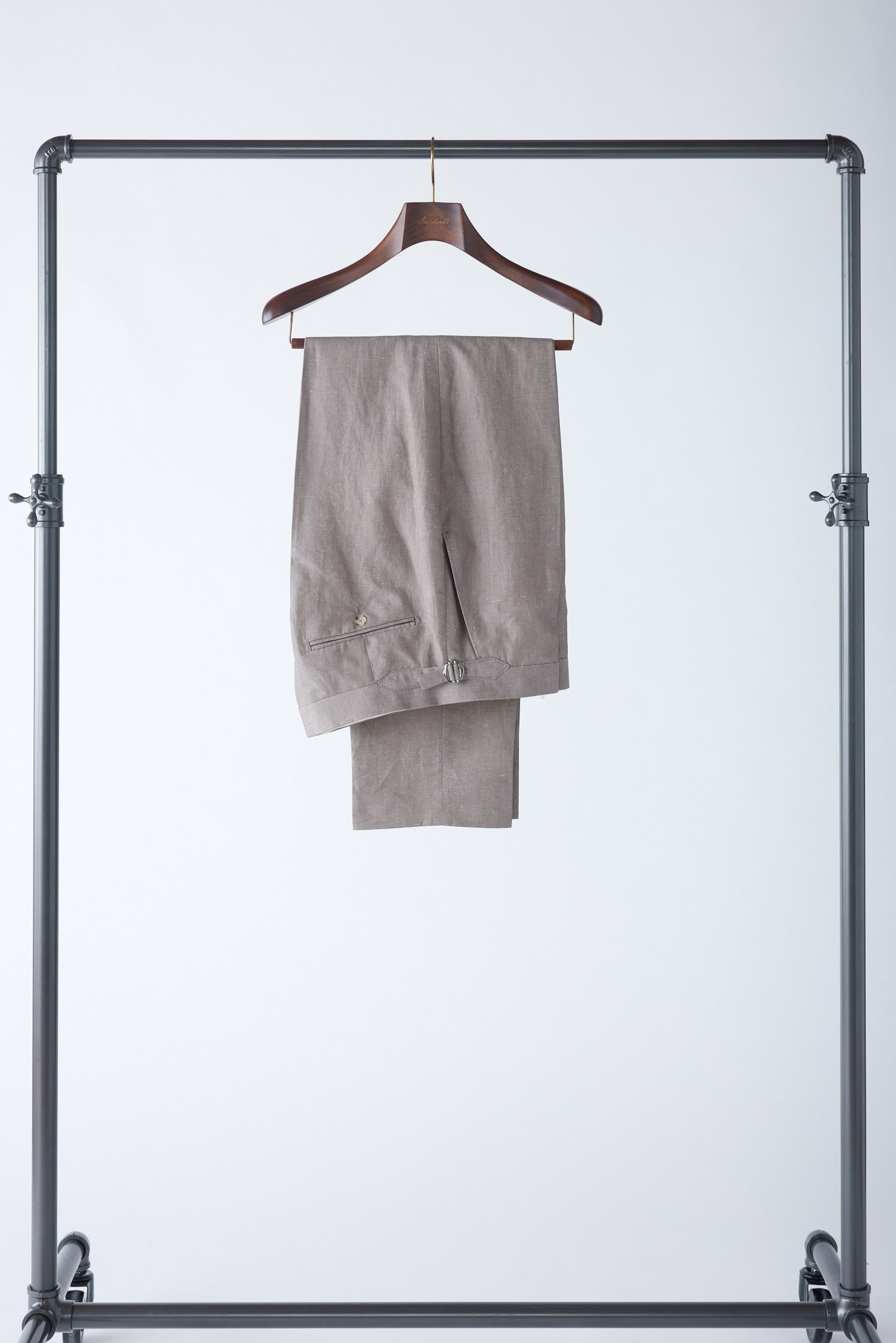 No. 1 Oatmeal Linen Trousers - Shepherd's Clothing Inc