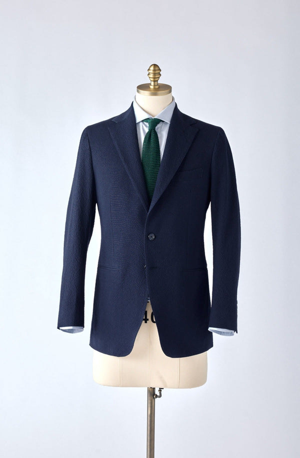 No. 1 Navy Seersucker Suit