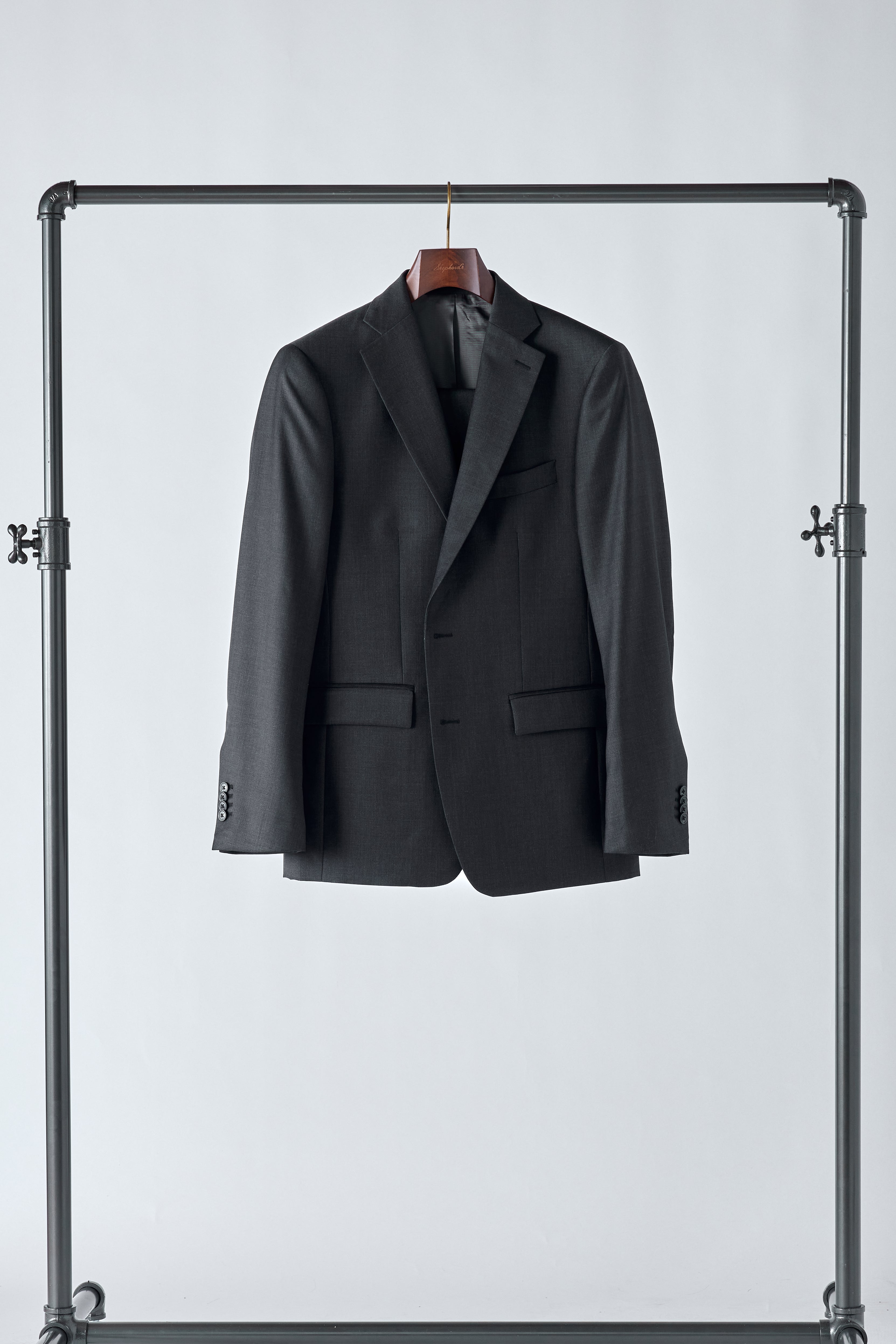 No. 1 Charcoal Suit