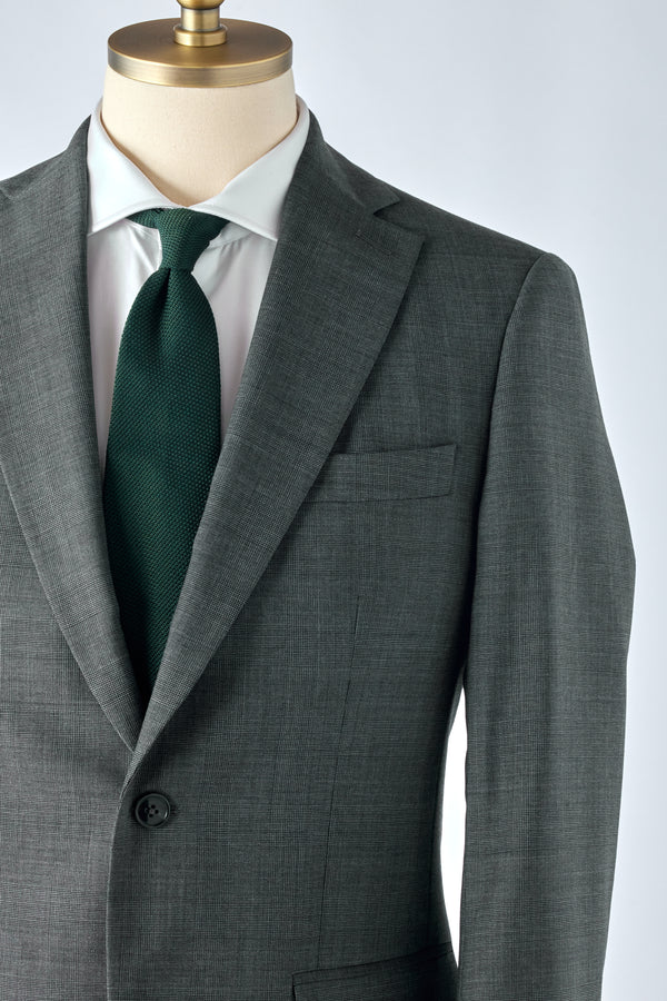 No. 1 Gray Prince of Wales Check Suit