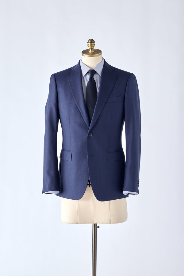 No. 2 Blue Prince of Wales Check Suit