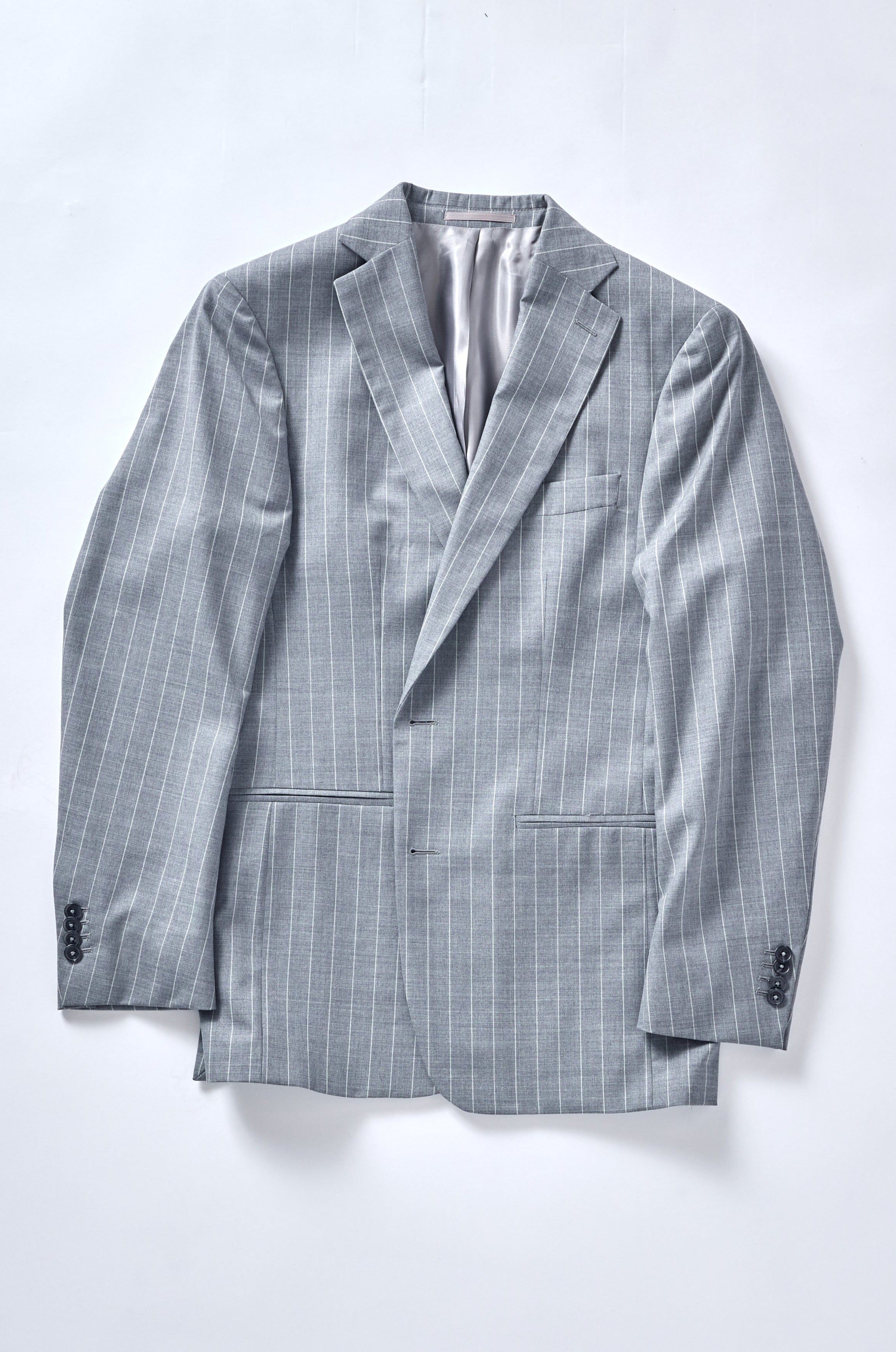 No. 2 Gray Pinstripe Suit