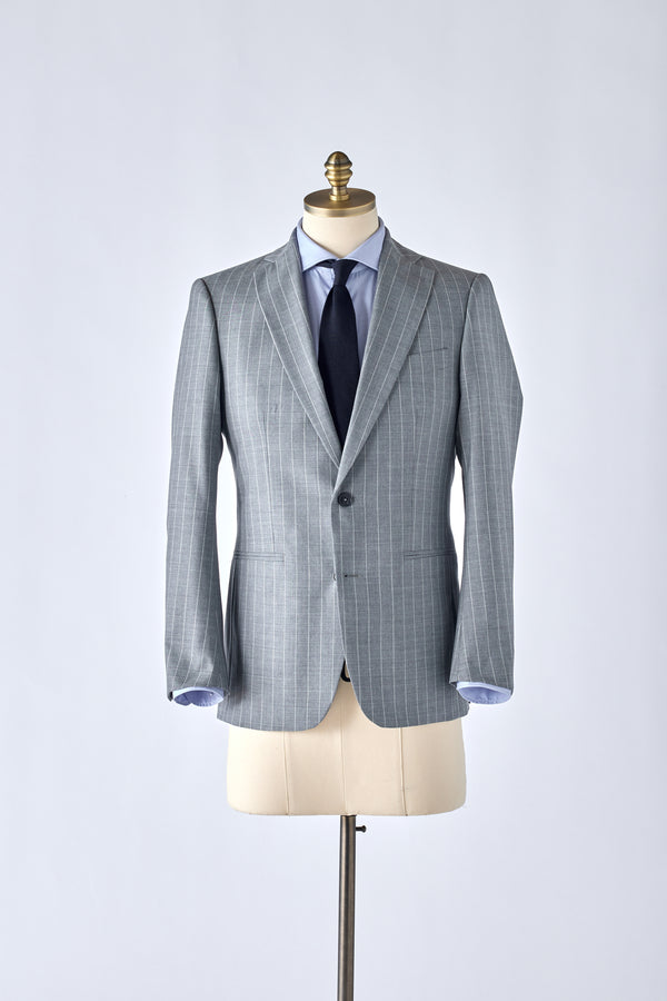 No. 2 Gray Pinstripe Suit