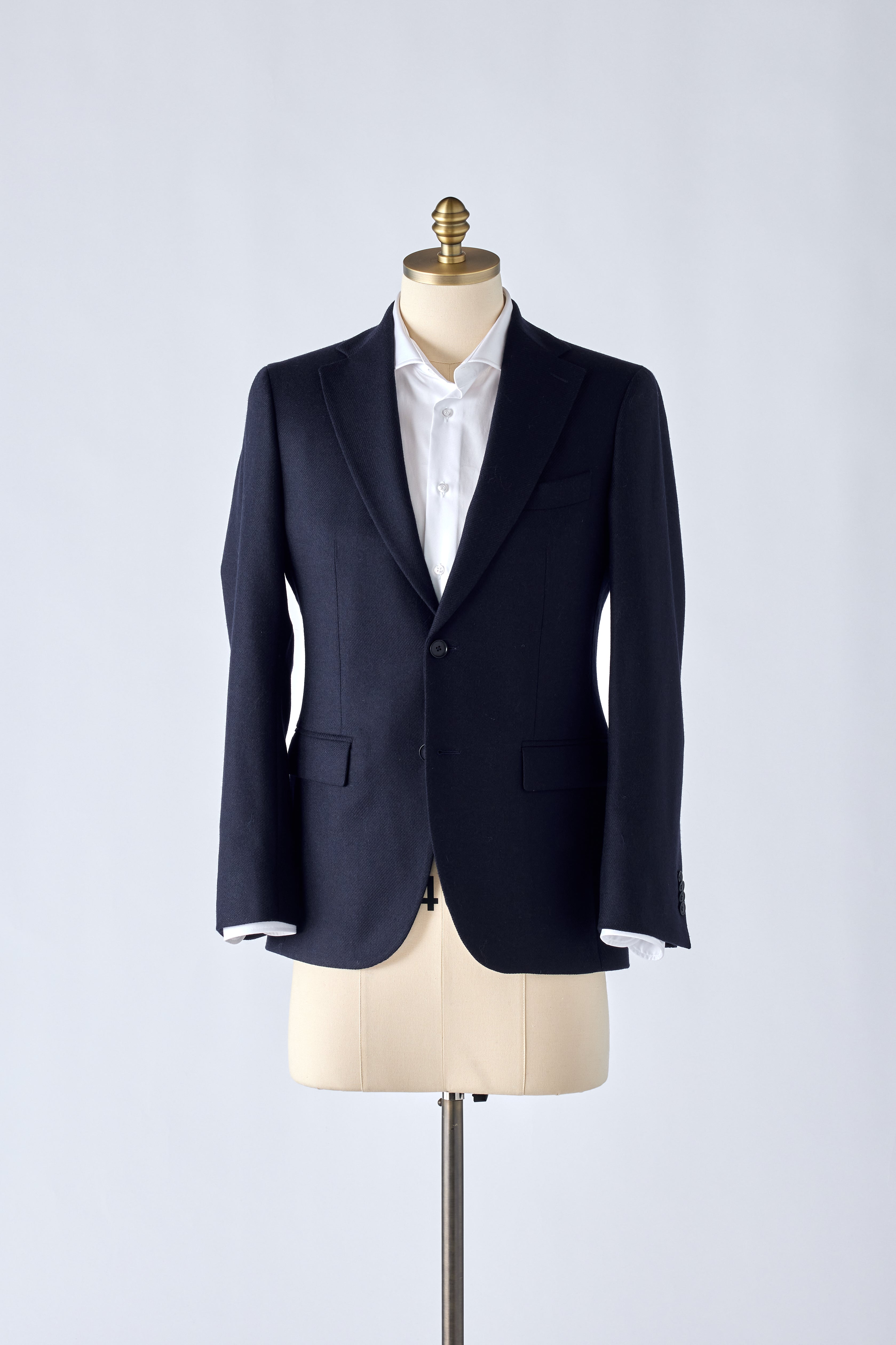 No. 2 Navy Tweed Jacket