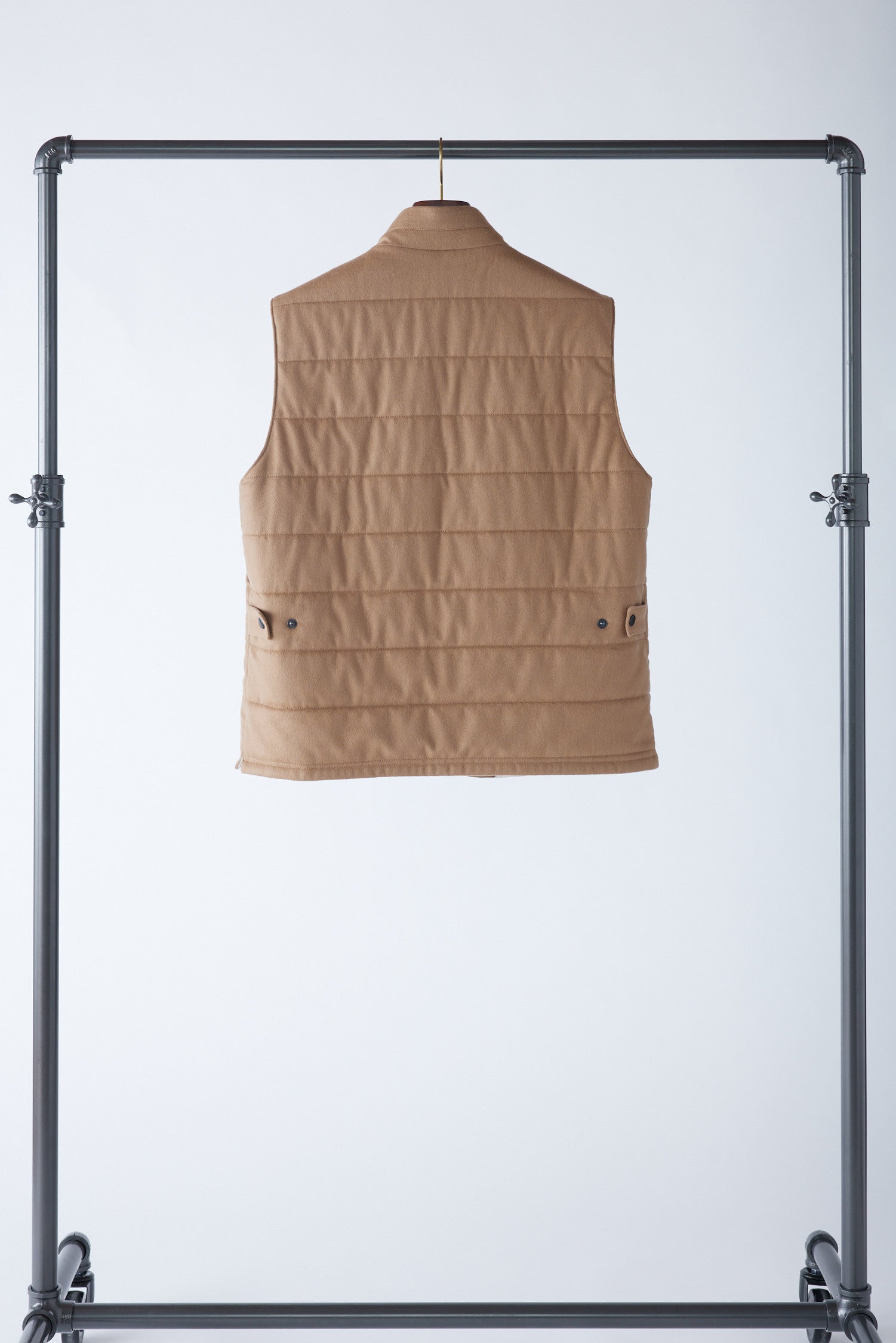 Signature Camel Cashmere Vest - Shepherd's Clothing Inc