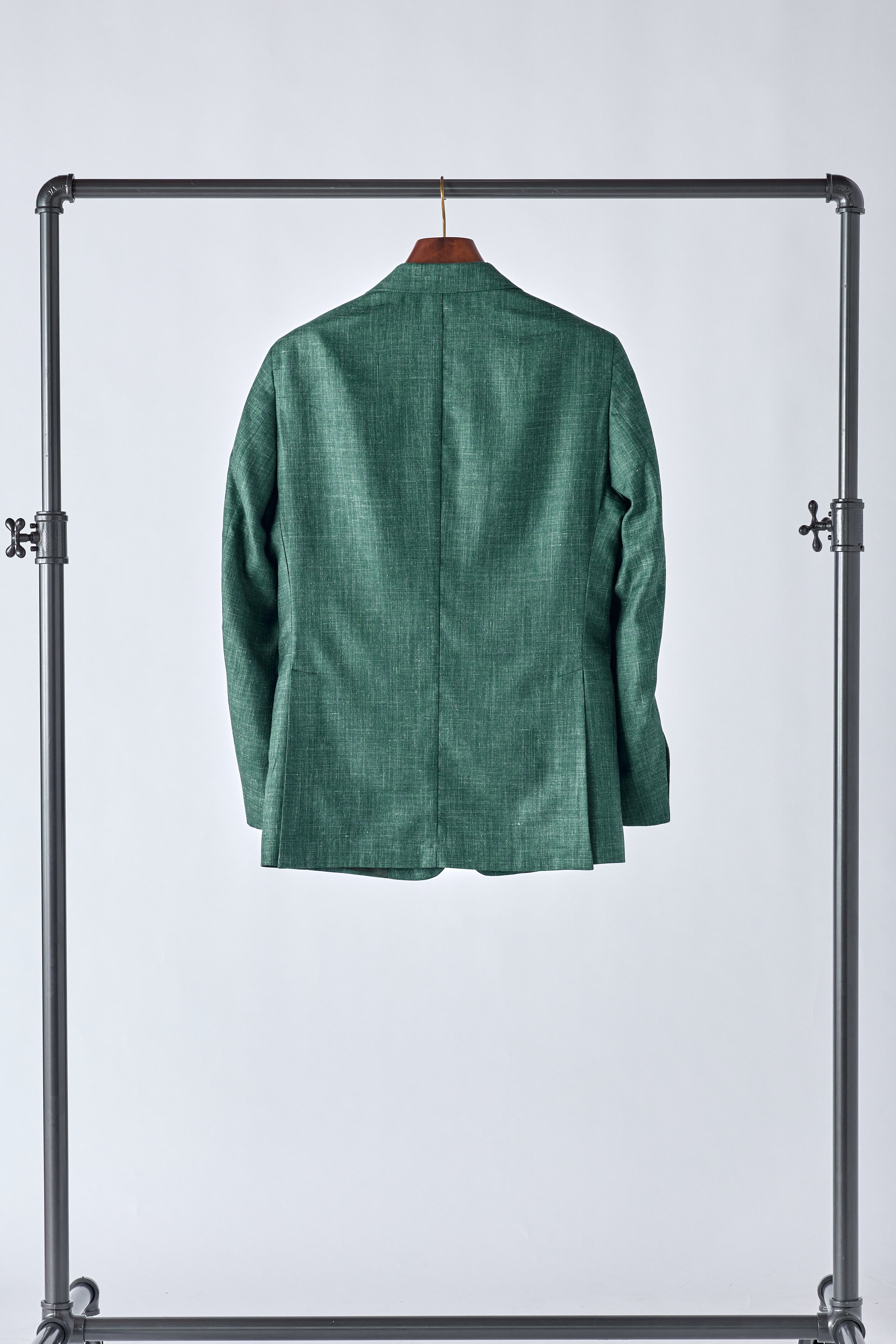 Signature Green Cashmere-Silk Jacket