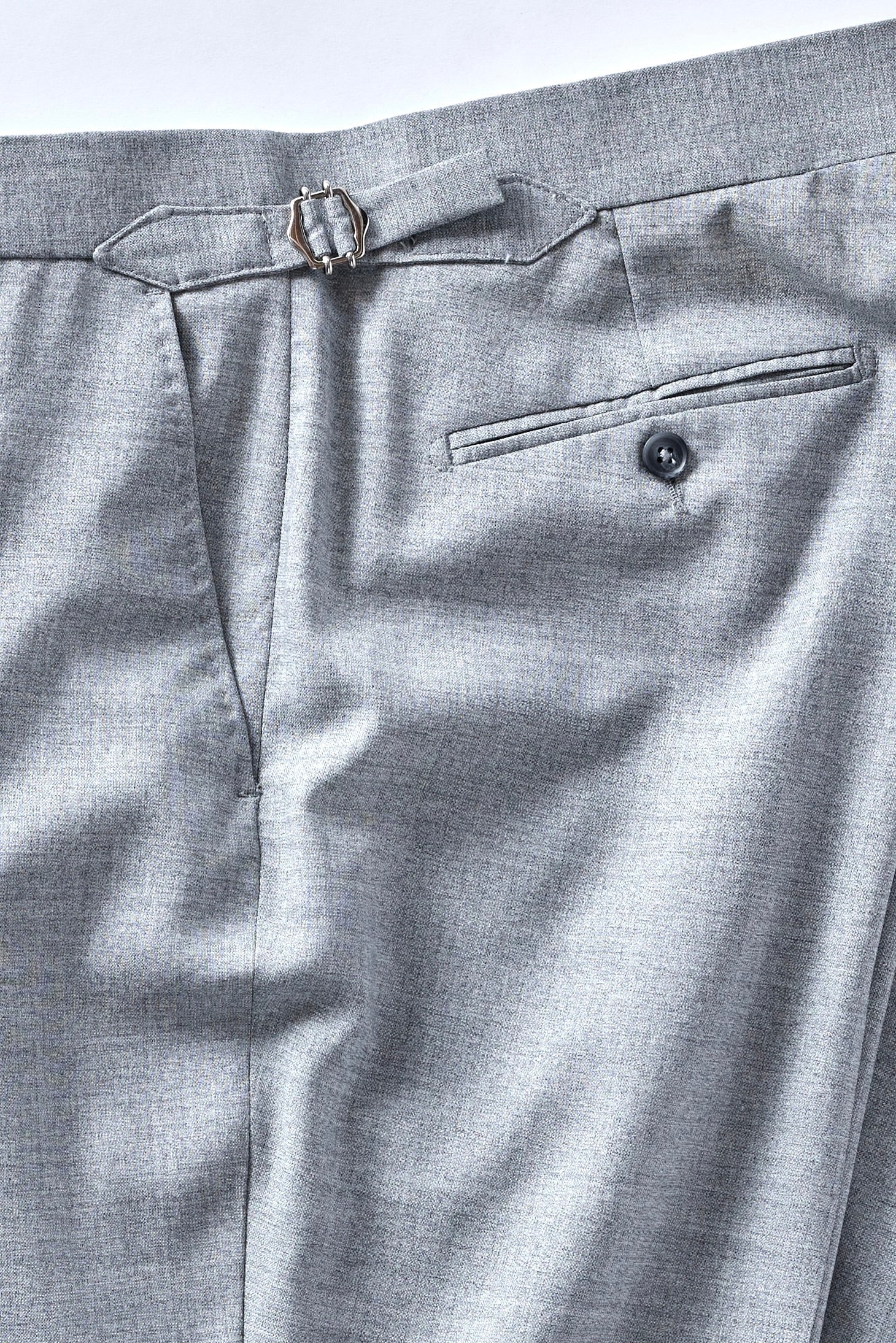 Signature Gray Loro Piana Trousers - Shepherd's Clothing Inc