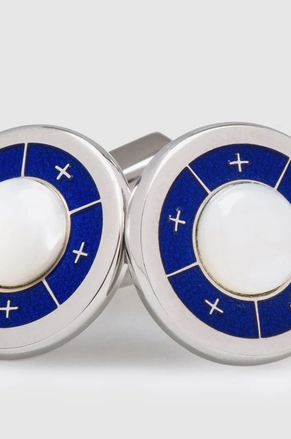 Codis Maya Azure Cufflinks